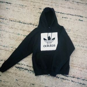 COPY - adidas Originals Men's Skate Solid Blackbird Hooded Sweatshirt